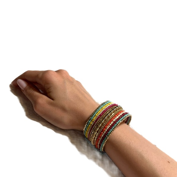 Beaded Boho Bracelet - Picture 2 of 3